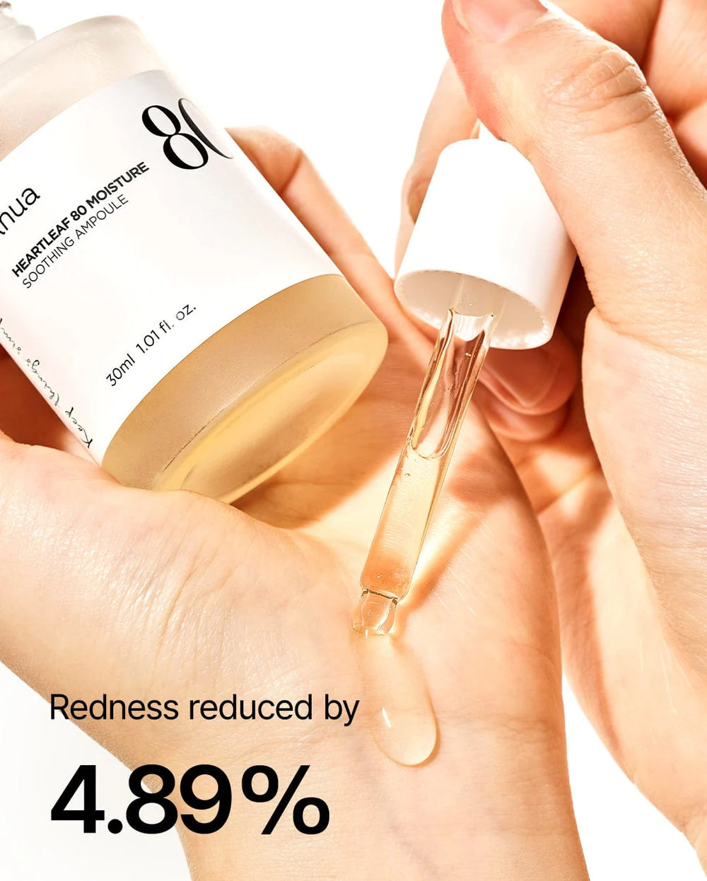 HEARTLEAF 80% MOISTURE SOOTHING AMPOULE