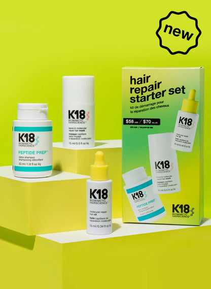 K18 HAIR REPAIR STARTER KIT!!