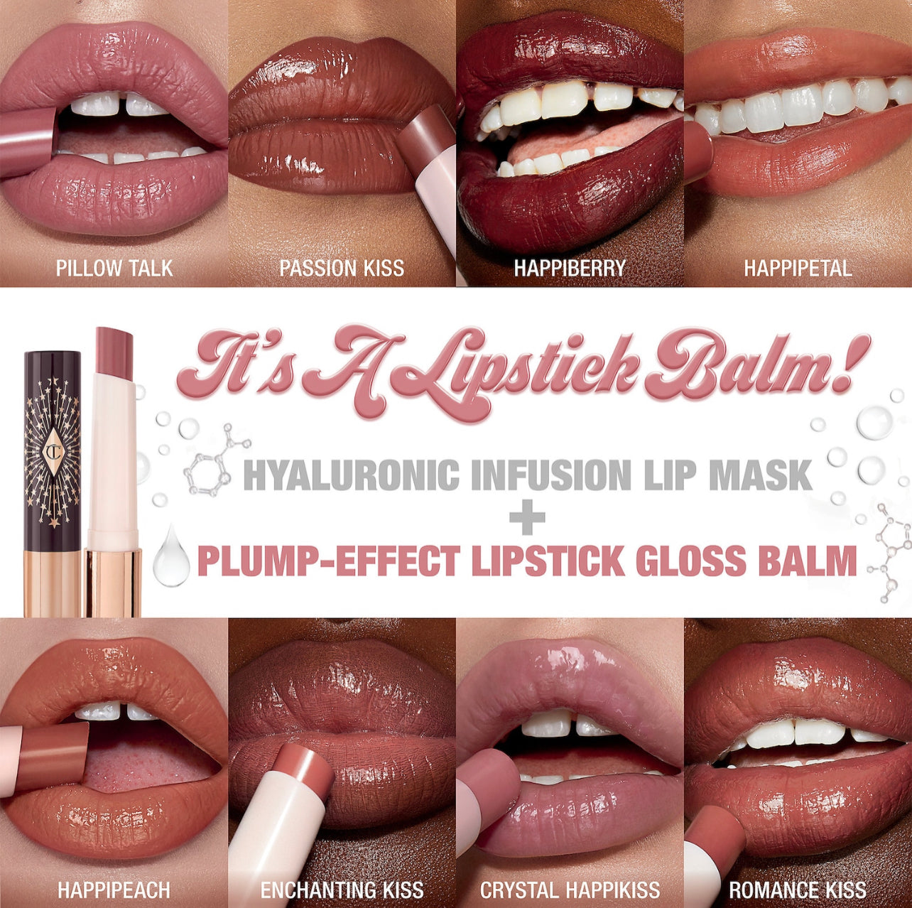 Hyaluronic Happikiss Lipstick Balm